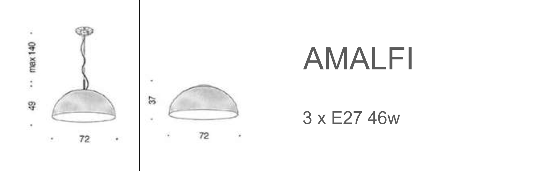 Amalfi - D72 (E27)