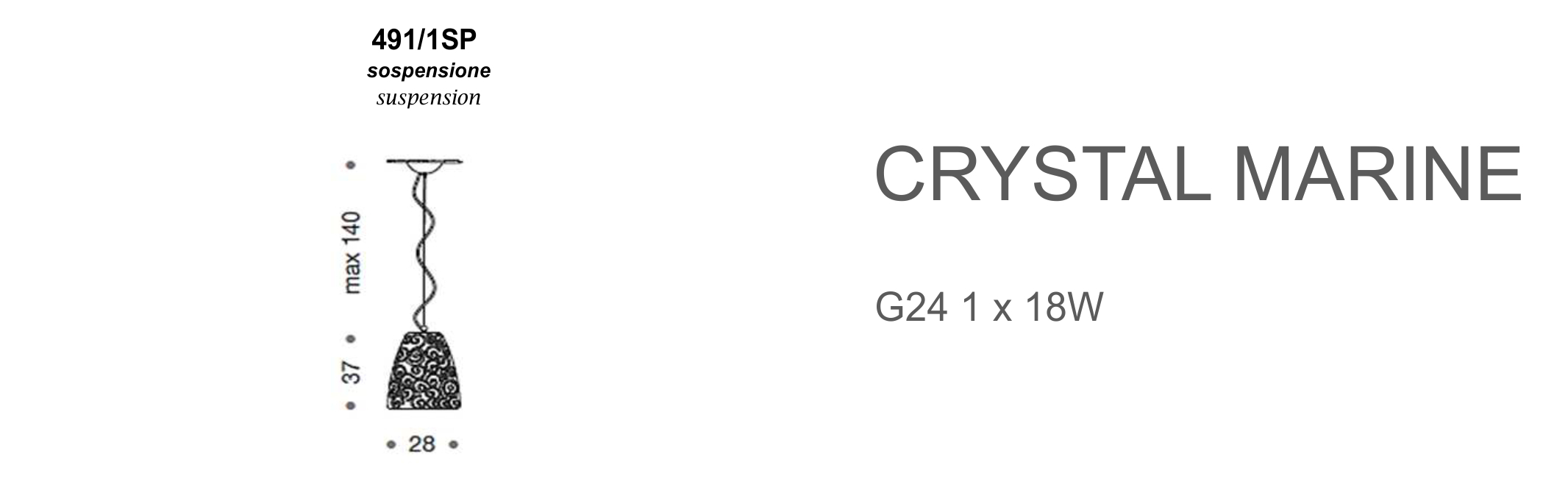 Crystal Marine 491/1SP