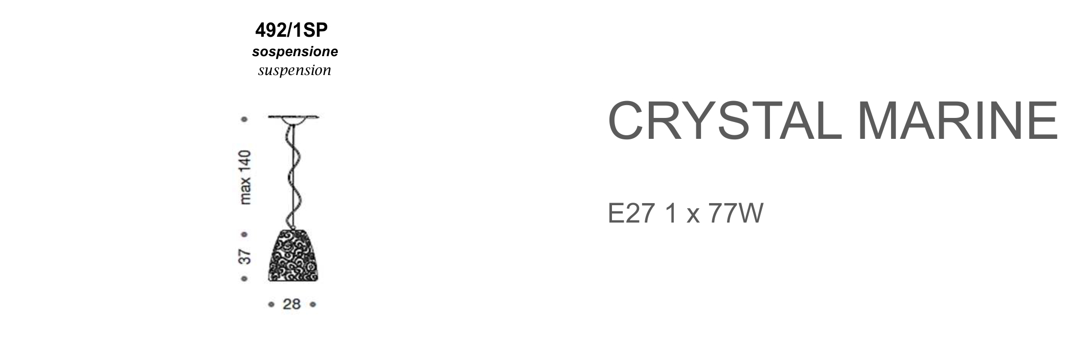 Crystal Marine 492/1SP