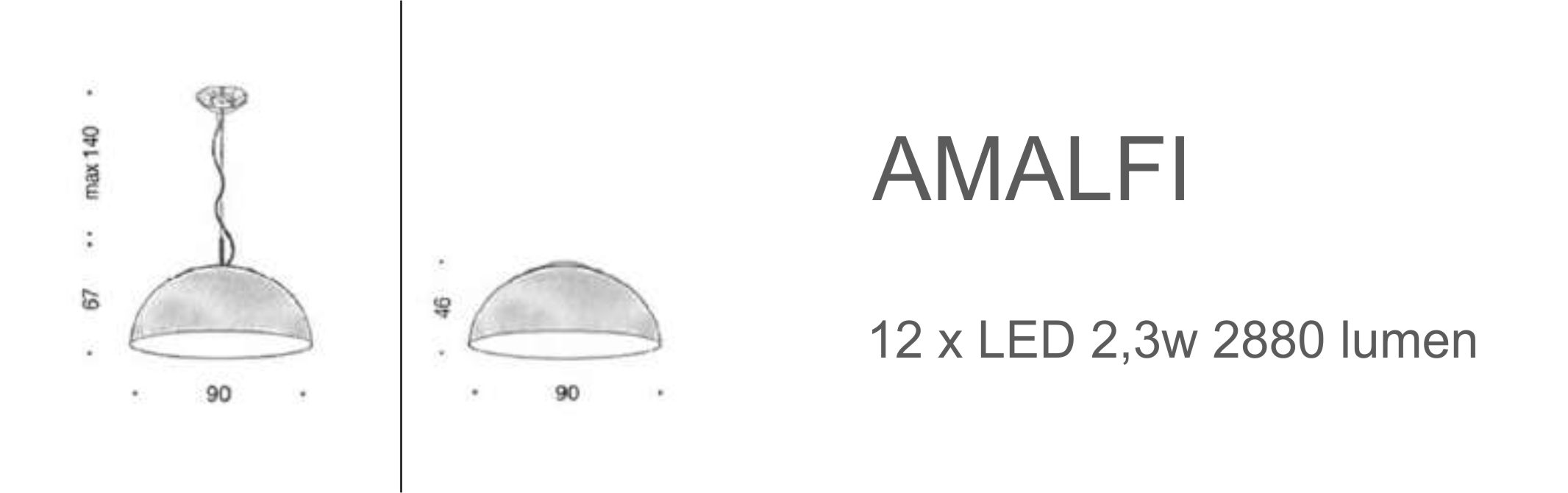 Amalfi - D90 (LED)