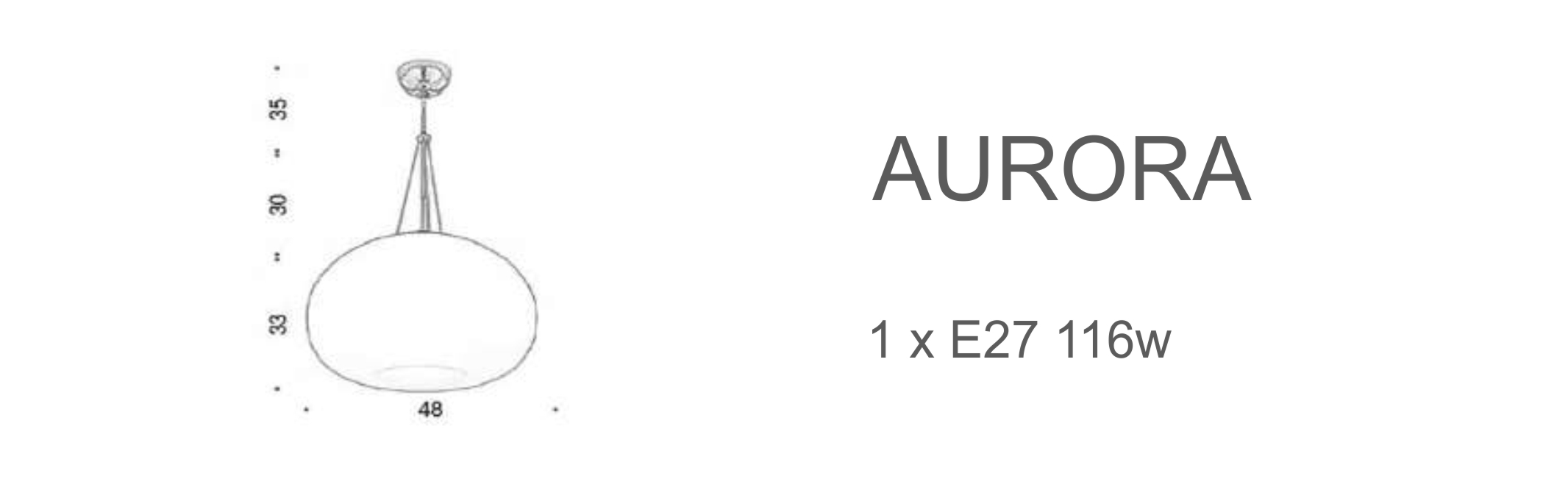 Aurora - D 48 (подвесной)