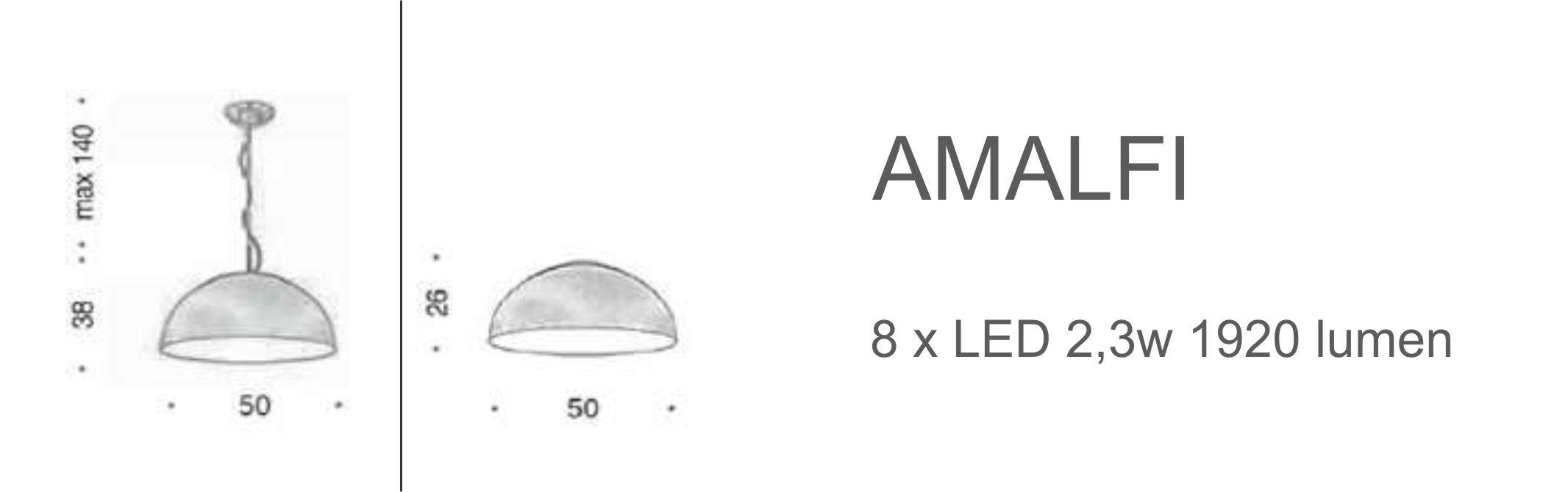 Amalfi - D50 (LED)