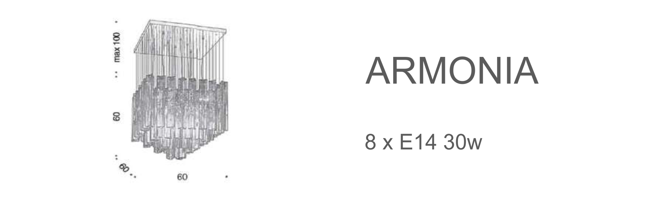 Armonia - L 60, P 60, H 60